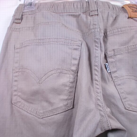 Kids Levi's Khaki Jogger Pants Sz: 10-12 - Picture 7 of 15